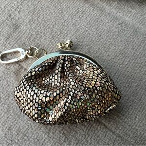 HOBO Gold and Black pouch